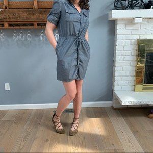 Ann Taylor Loft grey casual dress